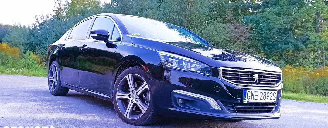 Peugeot 508 cena 49999 przebieg: 213530, rok produkcji 2015 z Olesno małe 46